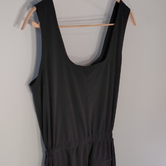 Prana | Railay Black Full Jumpsuit with Drawstring Waistband And Pockets Size M - Picture 7 of 10